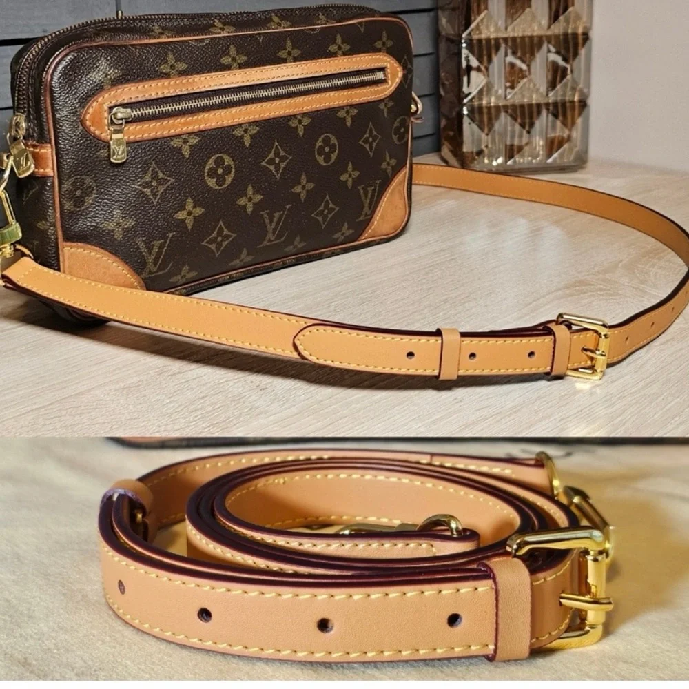 Authentic LOUIS VUITTON
Monogram Marly Dragonne PM Crossbody Bag - Picture 6 of 12